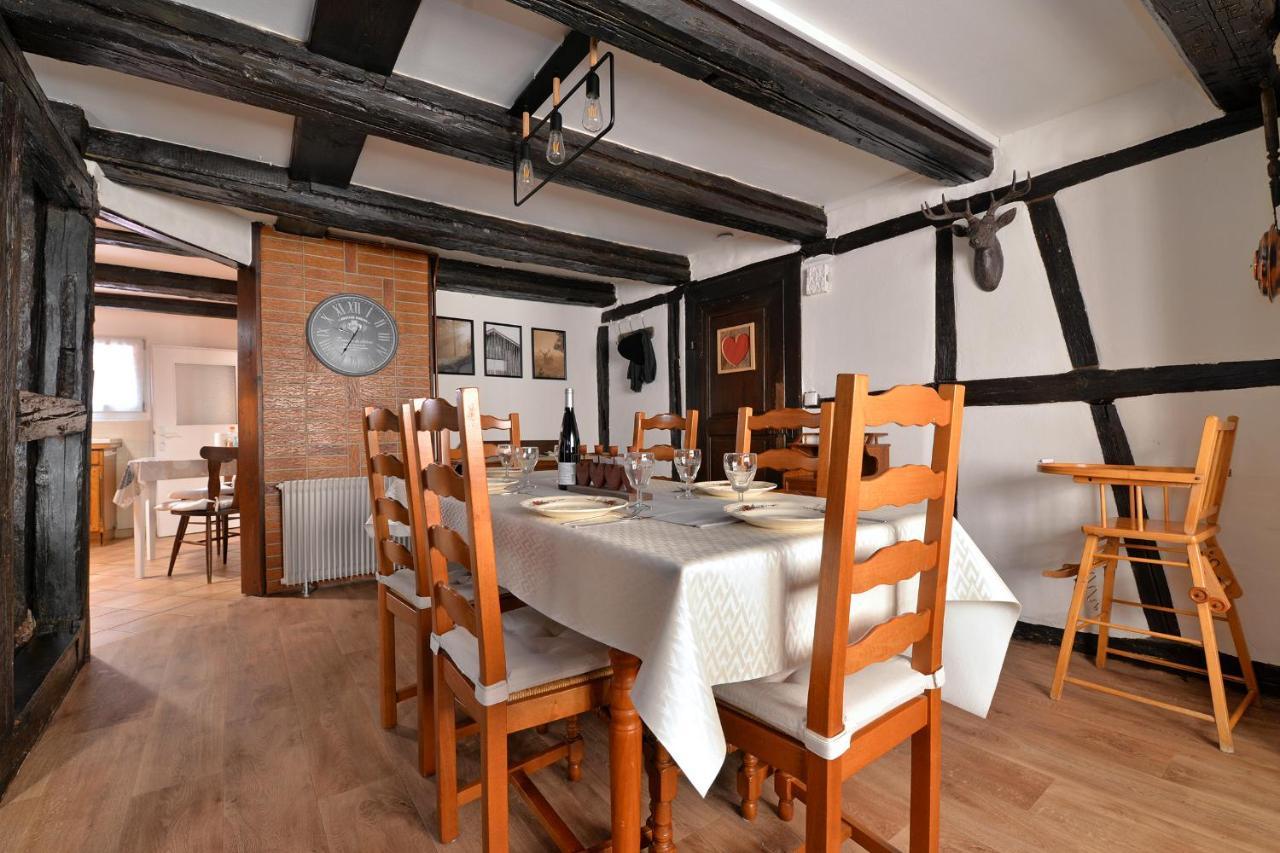 Chez Mamema, Maison Alsacienne Route Des Vins Kintzheim Exteriör bild