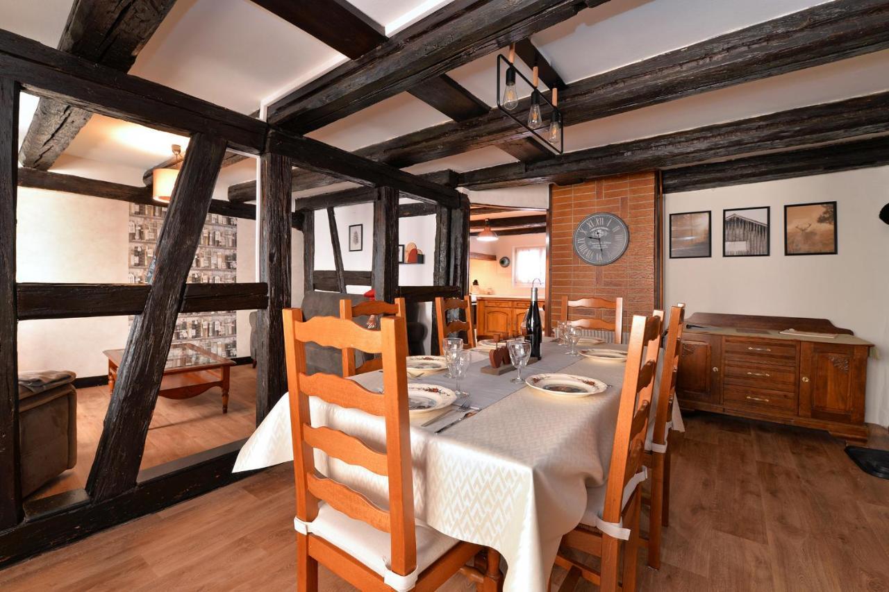 Chez Mamema, Maison Alsacienne Route Des Vins Kintzheim Exteriör bild